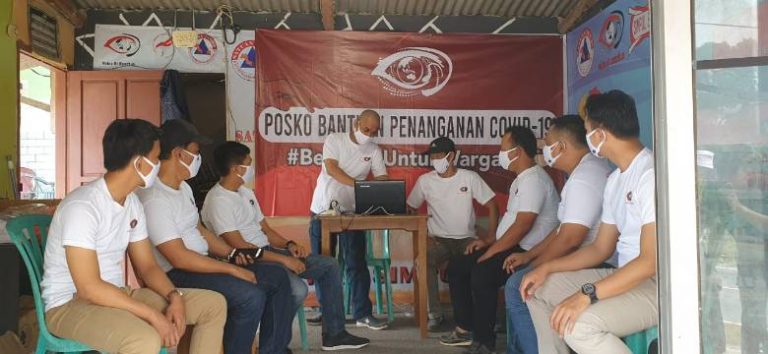 Launching Peluncuran Posko Bantuan Penangan Covid 19 di Bangka Belitung