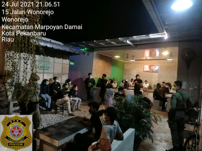 Pemilik Kafe Didenda,  3 Pengunjung Reaktif Diisolasi