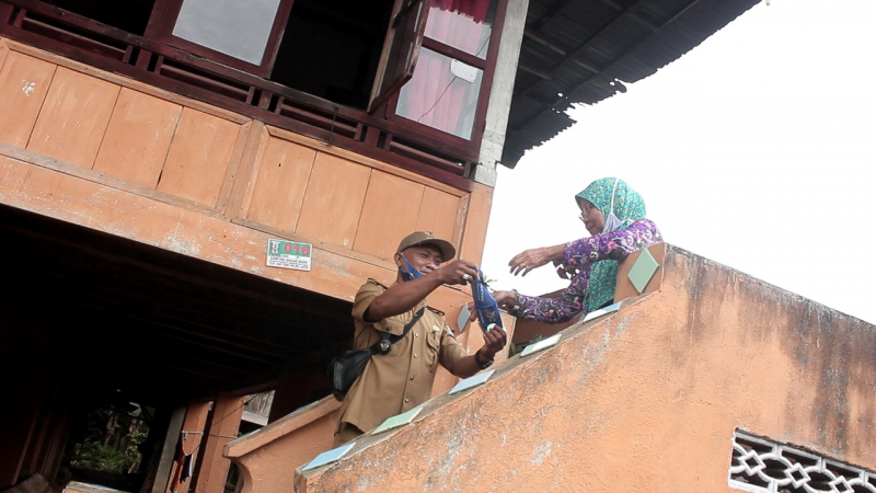 Kampung Banjar Masin Cepat Tanggap Dalam Penanganan Covid-19