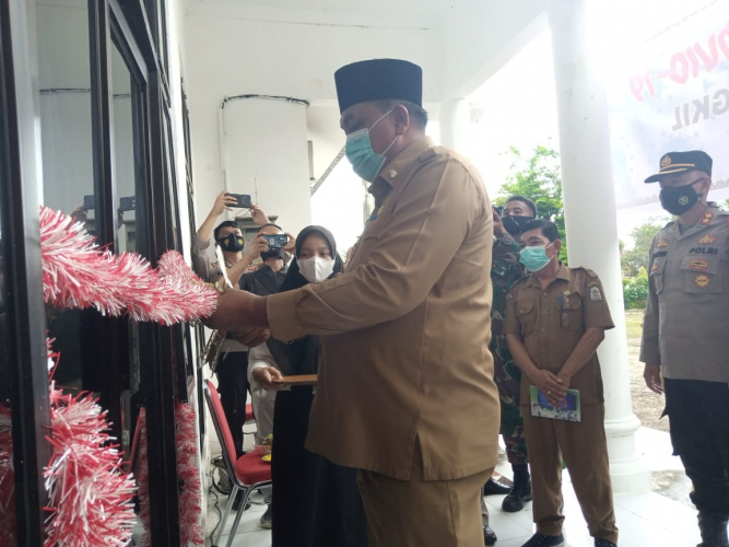 Satgas Covid 19 Aceh Singkil Resmikan 20 Ruang Pinerre Bagi Pasien Terpapar