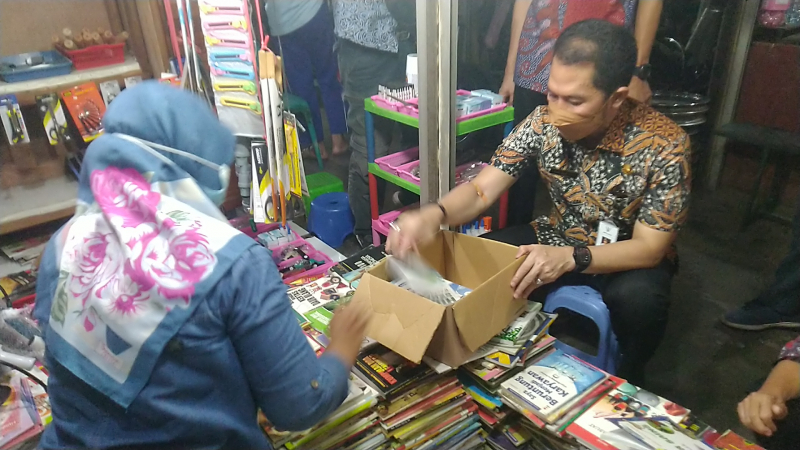 Upaya Pulihkan Ekonomi, Bupati Kudus HM Hartopo ke Pasar Temui Sri Mulyani