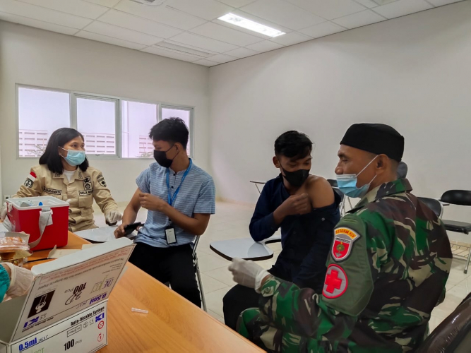 Tahap II, 347 Orang Ikut Vaksin di PT Indomarko Bua Luwu