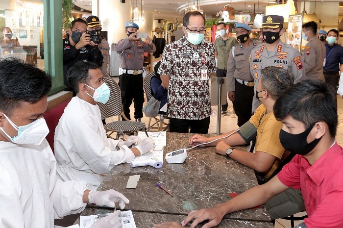 Vaksinasi Digelar di Empat Mal Semarang selama Dua Hari, Sasar Para Karyawan