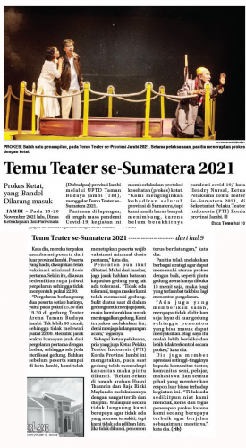 Temu Teater se-Sumatera 2021