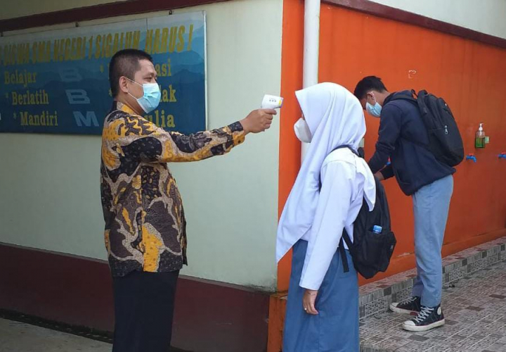 PTM di Banjarnegara Berjalan Lancar Walau Masih 50 Persen