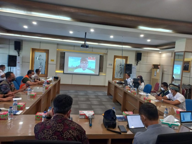 Antisipasi Ancaman Varian Baru, Pemprov Bali Gelar Rakor Penguatan Penapisan Covid-19 di Gilimanuk